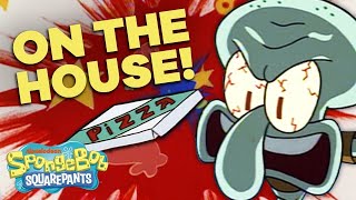 Pizza Delivery 🍕 in 5 Minutes! #BestSpongeBobMoments | SpongeBob
