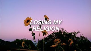 frank iero and the patience • losing my religion [lyrics]
