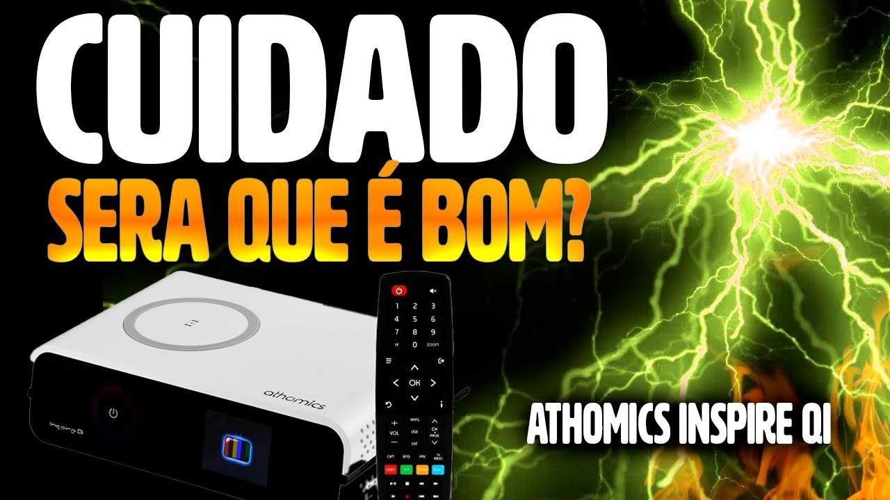 CUIDADO -receptor inspire qi é bom receptor athomics inspire qi vale a pena athomics sky