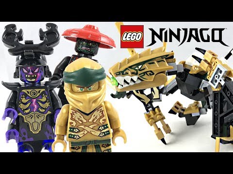 LEGO Ninjago Legacy Golden Dragon review! 2019 set 70666!