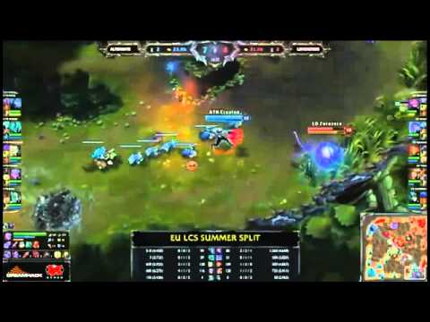Alternate Araneae Hecarim VS Lemondogs Fan Made Highlights   EU LCS Summer 2013 W1D2 MUST SEE