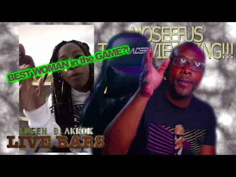 BEST Woman 🚺in the GAME ♟️?! YUGEN BLAKROK - LIVE BARS #reaction #moseefus #the20viewking