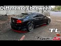 THE DIFFERENCES BETWEEN THE ACURA TL TYPE-S & BASE MODEL | DrivenCars