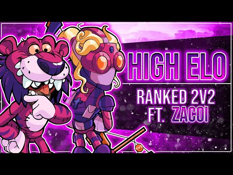 Pro Brawlhalla High Elo 2v2s w/ Zacoi
