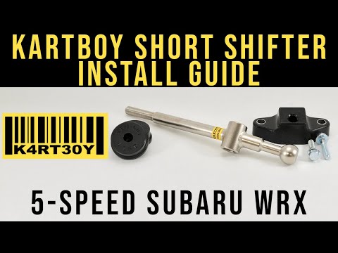 Subaru 5 Speed WRX Short Shifter from Kartboy Installation (Impreza, WRX, Forester, Legacy, Outback)