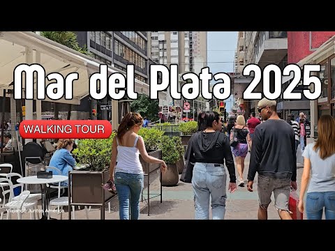 ✅ MAR DEL PLATA 2025 | PASEO por la CIUDAD MAS HERMOSA de la COSTA