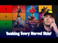 Ranking Every Marvel Fortnite Skin! (Tier List)