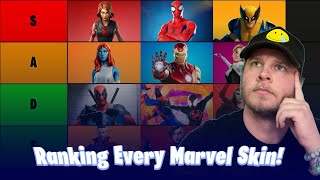 Ranking Every Marvel Fortnite Skin! (Tier List)