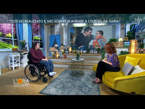 L'Ora Solare (TV2000) 11.5.2023 - Puntata dedicata a Lourdes con Annalisa Fiorda e Filippo Anastasi