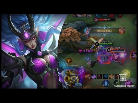 19 Kills Karina Gameplay / Build Top  global Build Mobile Legends