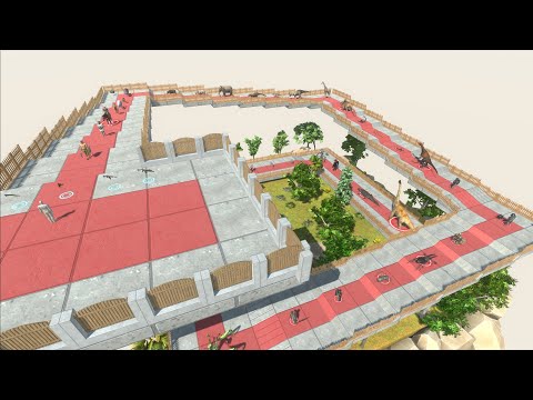 FPS Avatar Death Fall With All Weapons - Animal Revolt Battle Simulator part 2