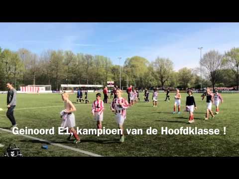 Geinoord E1 kampioen Hoofdklasse