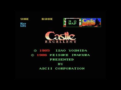 #4 Castle Excellent (Longplay)  - MSX