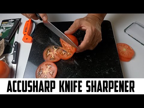 ACCU-SHARP knife sharpener REVIEW- SHARPEN YOUR BLADES QUICKLY  @OFF GRID LIVING AND SURVIVAL PREP