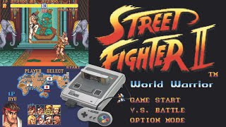 Street Fighter 2 SNES - Ryu - C&M Playthrough