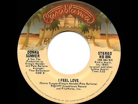 1977 HITS ARCHIVE: I Feel Love - Donna Summer (stereo 45--#1 UK hit)