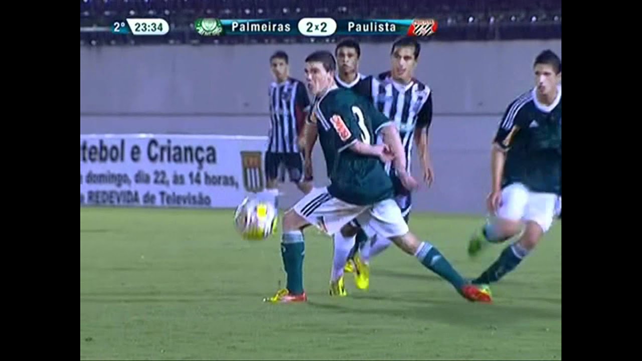 Palmeiras 3x2 Paulista - Gols - Copa São Paulo de Futebol Júnior 2012