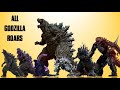 Evolution Of Godzilla Roars 1954 2023