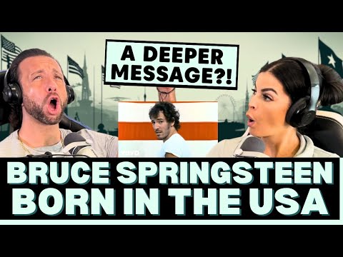 AN ANTHEM PACKING A PUNCH?! First Time Hearing Bruce Springsteen - Born In The USA Reaction!