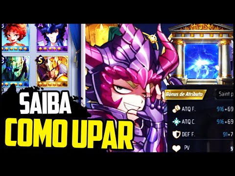 TEMPLO DE CAVALEIROS! Entenda esse Sistema, DICAS E SUGESTÕES! | Saint Seiya Awakening
