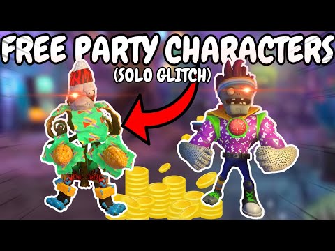 PvZ GW2: FREE PARTY CHARACTERS AND INFINITE COINS/MONEY GLITCH (solo)