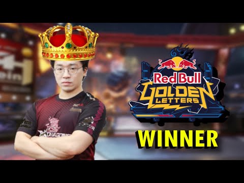 Red Bull Golden Letters New Champion