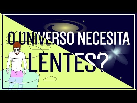 Vídeo: Lentes gravitacionais (a través dun vaso de auga)