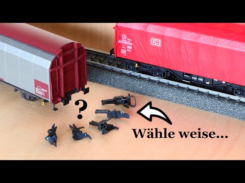 Model railway couplings in H0 scale - an incomplete overview