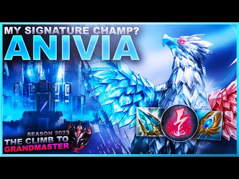 IS ANIVIA MY SIGNATURE CHAMPION? - Climb to Grandmaster | League of Legends