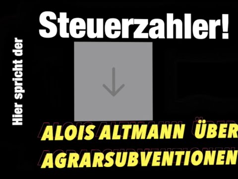 Greening und Eco Schemes sind keine Subventionen