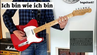 Ich bin wie ich bin (Böhse Onkelz) | Gitarren-Cover (mit Solo)