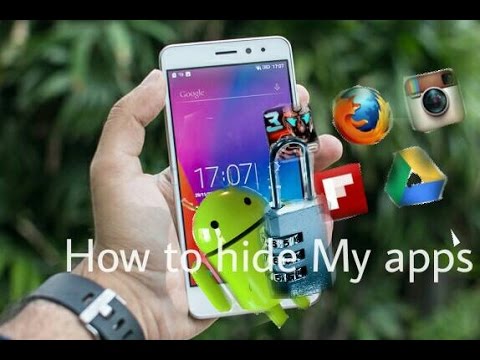 How to hide apps in Lenovo k6 power Mobile without any application