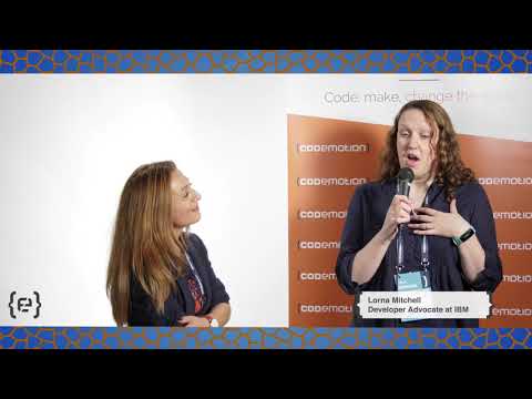 Lorna Mitchell - Codemotion Milan 2017 - Interview