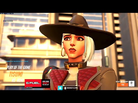 SUREFOUR is that a TOP 500 ASHE?! POTG! [ OVERWATCH 2 TOP 500 SEASON 2 ]