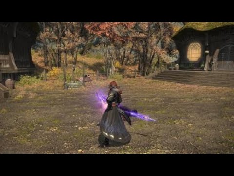 Final Fantasy 14 - Black Mage Zodiac relic weapon "Stardust Rod" "Animus"