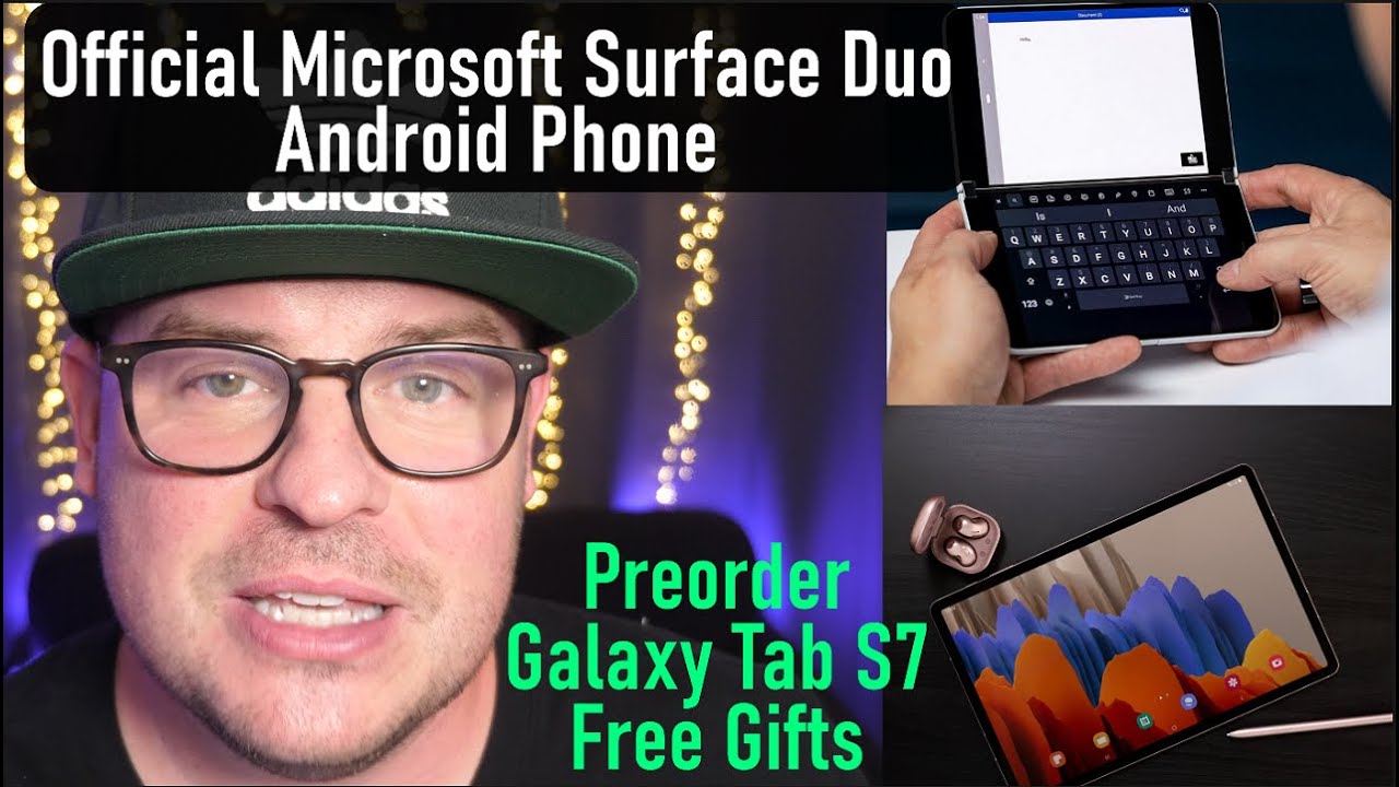 Galaxy Tab S7 Pre-Order Free Gifts | Microsoft Surface Duo Official Photos LEAK