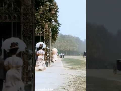 The mesmerising beauty of turn of the century Paris. Filmed in 1902.