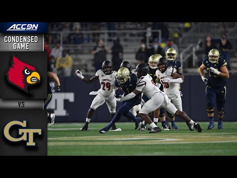 Louisville vs. Georgia Tech Condensed Game | 2020 ACC Football