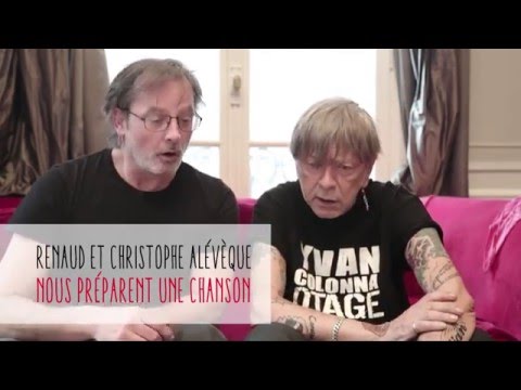 Les Tontons Siffleurs / #Renaud et Christophe Aleveque travaillent une chanson pour #FetedelaDette