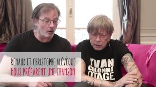 Les Tontons Siffleurs / #Renaud et Christophe Aleveque travaillent une chanson pour #FetedelaDette