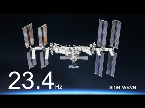 International Sleep Station | Sleep Bass - 23.4Hz Sine Wave | ISS ZZZ