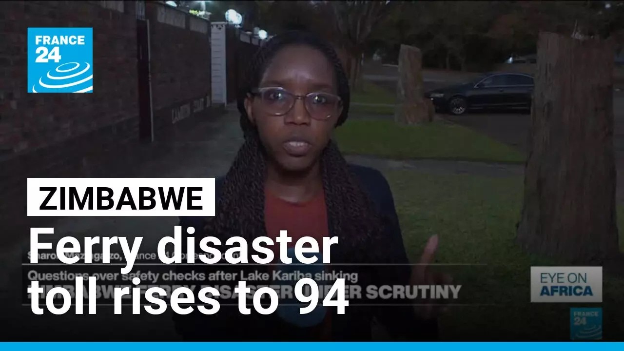 Zimbabwe ferry disaster under scrutiny as death toll rises to 94 • FRANCE 24 English
