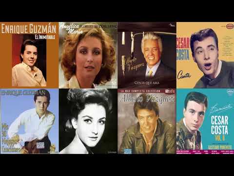 Recordando a Enrique Guzman,Angelica Maria,Cesar Costa,Alberto vazquez CANCIONES 26 GRANDES EXitOs 2