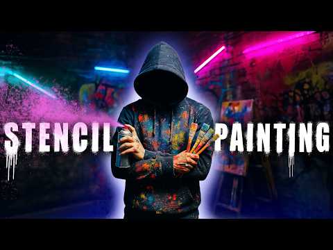 Schablonen Kunst Best of Video auf YouTube