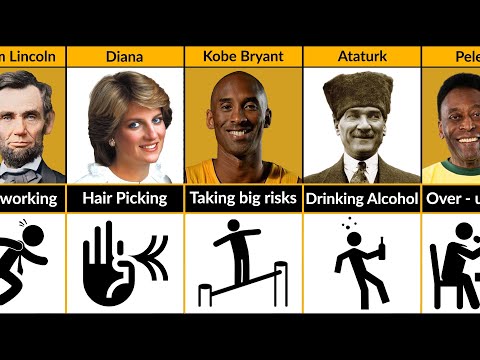 Bad Habits of Famous People