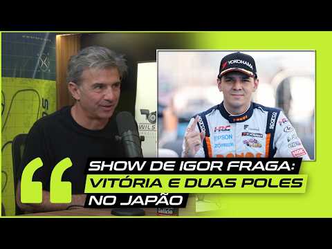 SHOW DE IGOR FRAGA NO JAPÃO, POLÊMICA DO PUSH-TO-PASS E DECISÃO INSANA EM BATHURST! #cortes