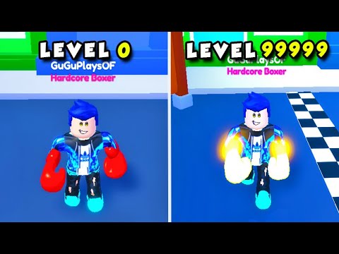 NOOB TEVE QUE TREINAR COM TODAS AS LUVAS DE BOX PARA SE TORNAR O MAIS FORTE DO FIGHTMAN SIMULATOR!