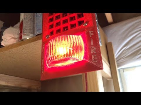 Sweet mechanical horns by fire alarm systems