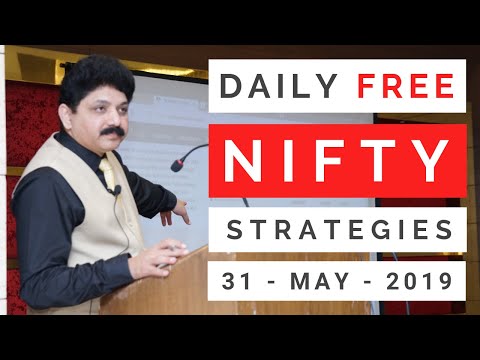 Nifty Trading Strategy 31-05-2019 By Dr.Ravi Bhokse