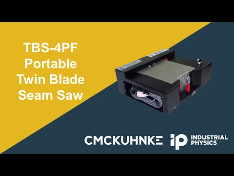 Video do TBS-4PF Portable Twin Blade Seam Saw